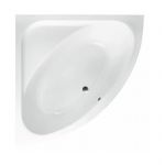 Besco Luksja wanna narożna 148,5x148,5 cm lewa biała #WAL-150-NS