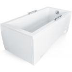 Zestaw Besco Modern wanna prostokątna 120x70 cm z obudową (#WAM120MO, #OAP120UNI)