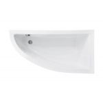 Besco Praktika wanna narożna 150x70 cm prawa biała #WAP-150-NP