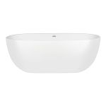 Oltens Stora wanna wolnostojąca 170x78 cm owalna biała 12001000