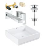 Zestaw Grohe Cube Ceramic 3 (3948100H, 23447000, 23200000, 65807000)
