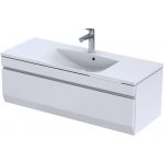 Zestaw Oristo Horyzont Amelia umywalka z szafką 120 cm biały/mat (OR37SD1S1202, UMEAM12092C)