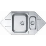 Alveus Line Start 40 zlewozmywak stalowy 99x50 cm wpuszczany len 1085940