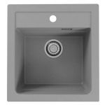 Alveus Atrox 20 zlewozmywak granitowy 50x47 cm beton 1131989