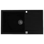 Alveus Cadit 40 zlewozmywak 86x50 cm Granital czarny 1132031