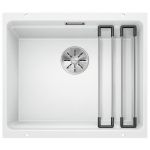 Blanco Etagon 500-U zlewozmywak granitowy 53x46 cm biały 522231