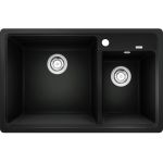 Blanco Legra 8 zlewozmywak 78x50 cm z Silgranit czarny 526223
