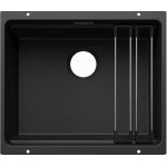 Blanco Etagon 500-U zlewozmywak granitowy 53x46 cm czarny 527754