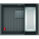 Franke Kanon KNG 110-52 zlewozmywak 52x42 cm Fragranite kamienny szary 125.0528.615