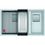 Franke Kanon KNG 120 zlewozmywak 76x46 cm Fragranite biały polarny 125.0528.638