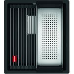 Franke Kanon KNG 110-37 zlewozmywak 37x42 cm z Fragranite czarny mat 125.0633.001