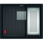 Franke Kanon KNG 110-52 zlewozmywak 52x42 cm Fragranite czarny mat 125.0633.002