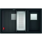 Franke Kanon KNG 120 zlewozmywak 76x46 cm Fragranite czarny mat 125.0633.004
