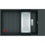 Franke Kanon KNG 110-62 zlewozmywak granitowy 76x46 cm łupkowy szary 125.0716.372