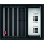 Franke Kanon KNG 110-52 zlewozmywak 56x46 cm Fragranite czarny mat 125.0721.150