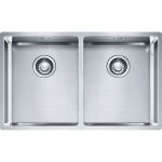 Franke Box BXX 220/120 34-34 zlewozmywak stalowy 74x45 cm stal szczotkowana 127.0370.188