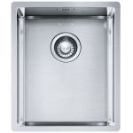 Franke Box BXX 210/110-34 zlewozmywak stalowy 38x45 cm stal szczotkowana 127.0453.653