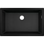 Hansgrohe S510-U660 zlewozmywak granitowy 66x40 cm czarny grafit 43432170