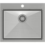 Quadron Russel 110 zlewozmywak stalowy 55x48 cm wpuszczany stal szlachetna HB7910BS