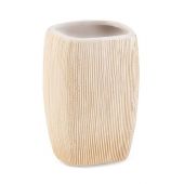 Awd Interior Graffio kubek do mycia zębów stojący kremowy AWD02190708