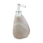 Awd Interior Rock dozownik do mydła stojący beżowy AWD02190721