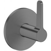 Axor One zawór ścienny odcinający czarny chrom szczotkowany 48772340