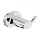 BISK Go wieszak na ręcznik podwójny chrom 07022