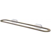 Bisk Bergen wieszak na ręcznik 60 cm chrom/drewno 07066