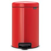 Brabantia NewIcon kosz na śmieci 12 l pedałowy czerwony 112003