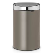 Brabantia Touch Bin New kosz na śmieci 40 l grafit/chrom 114885