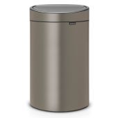 Brabantia Touch Bin New kosz na śmieci 40 l grafit 114908