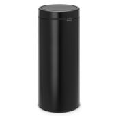 Brabantia Touch Bin New kosz na śmieci 30 l czarny mat 115301