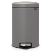 Brabantia NewIcon kosz na śmieci 12 l pedałowy szary 119149