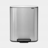 Brabantia Bo pojemnik na odpady 60 l pedałowy stal mat FPP 211324