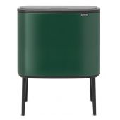 Brabantia Bo Touch Bin pojemnik na odpady 33 l do segregacji zielony 304200