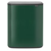 Brabantia Bo Touch Bin pojemnik na odpady 60 l do segregacji zielony 304224