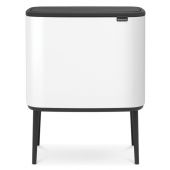 Brabantia Bo Touch Bin pojemnik na odpady 34 l do segregacji biały 313547