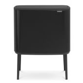 Brabantia Bo Touch Bin pojemnik na odpady 33 l do segregacji czarny mat 316067