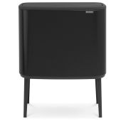 Brabantia Bo Touch Bin pojemnik na odpady 34 l do segregacji czarny mat 316203