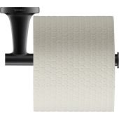 Duravit Starck T uchwyt na papier toaletowy czarny mat 0099374600