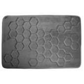 Hyggli Honey dywanik łazienkowy 90x60 cm prostokątny szary 70-089