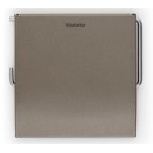 Brabantia ReNew uchwyt na papier toaletowy szary 477300