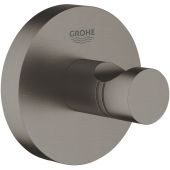 Grohe Essentials haczyk na płaszcz kąpielowy brushed hard graphite 40364AL1