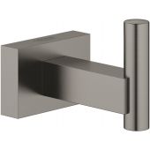 Grohe Essentials Cube wieszak na płaszcz kąpielowy brushed hard graphite 40511AL1