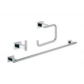 Grohe Essentials Cube zestaw akcesoriów łazienkowych 3w1 Guest 40777001