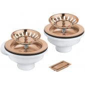 Grohe zestaw odpływowy brushed warm sunset 40997DL0