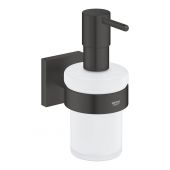 Grohe Start Cube dozownik do mydła ścienny czarny mat 410982430