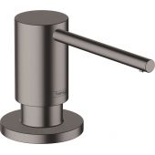 Hansgrohe A41 dozownik do płynu 500 ml blatowy czarny chrom szczotkowany 40438340