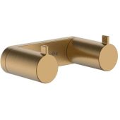 Hansgrohe AddStoris S wieszak na ręcznik podwójny brąz szczotkowany 41785140 