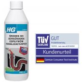 HG środek udrożniający do syfonów i rur 500 ml 139050129